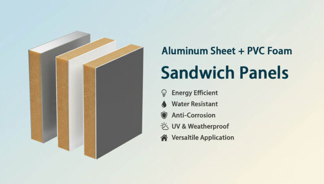 Aluminum PVC Sandwich Panel