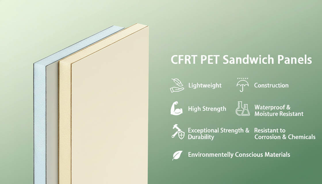 CFRT PET Sandwich Panels