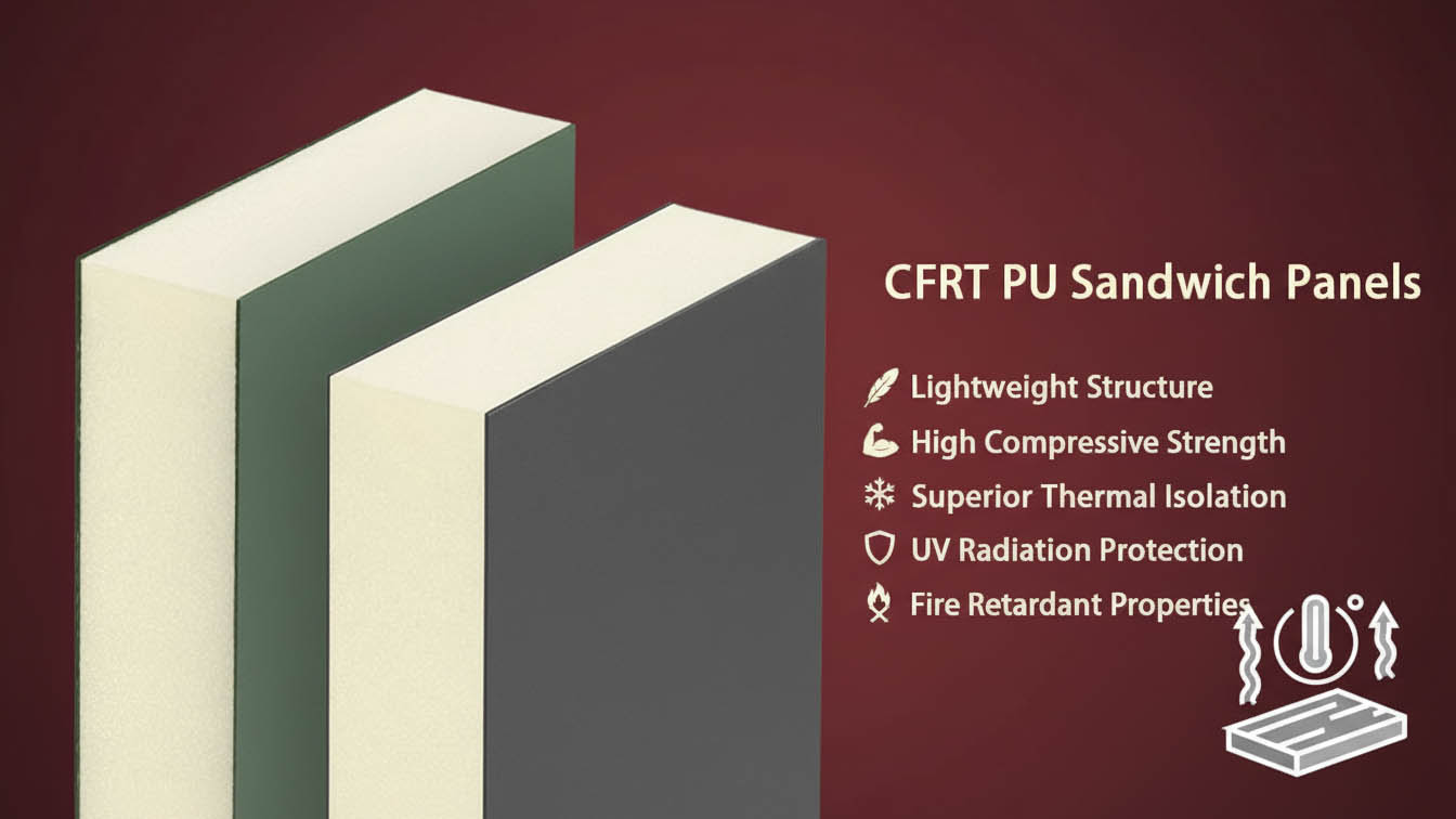 CFRT-PU-Foam-Core-Sandwich-Panels