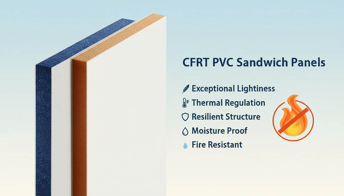 CFRT PVC Sandwich Panels