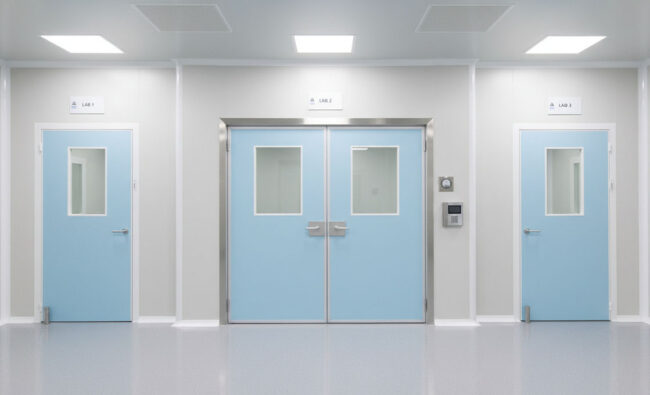 Clean Room Door Panel 1