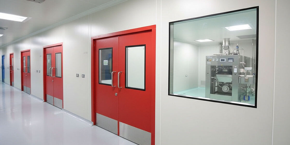 Clean Room Door Panel