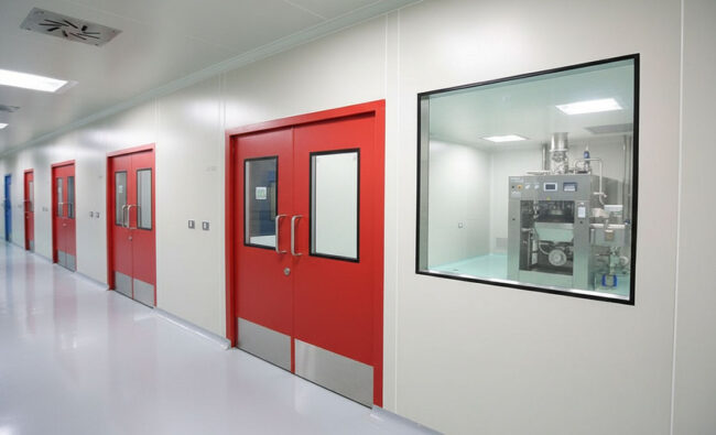 Clean Room Door Panel