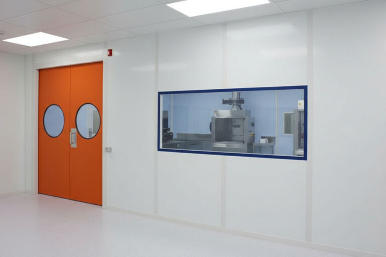 Panneau mural pour salle blanche 1