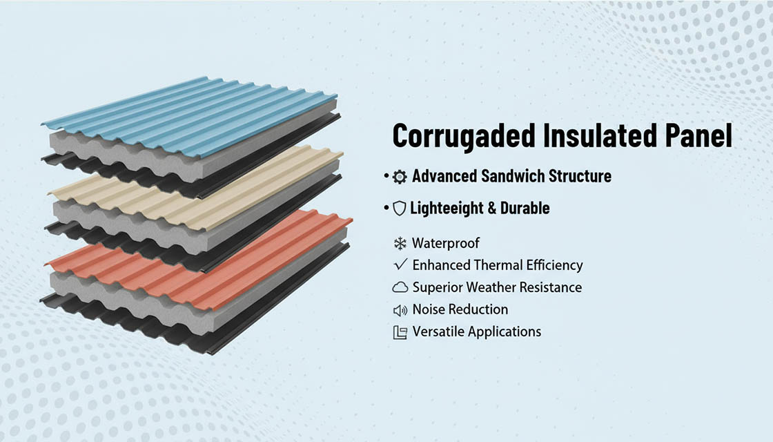 Corrugated Insulated Panel