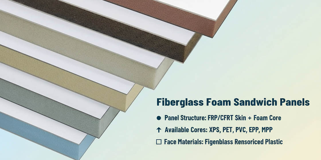 Fiberglass Foam Core Panel