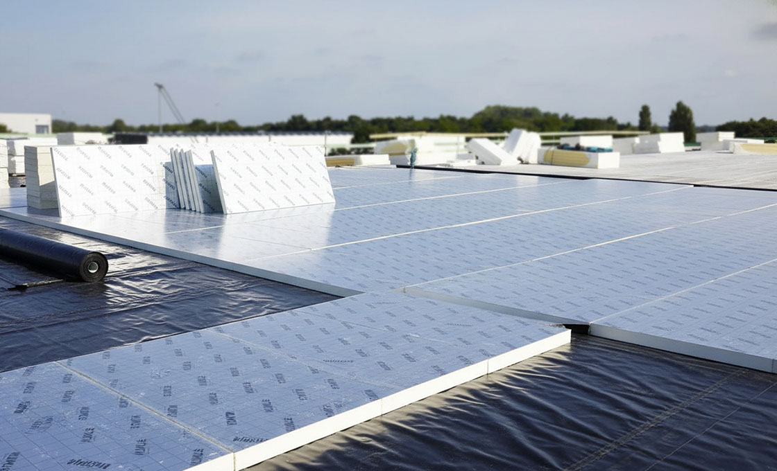 Flat Insulated Roof Panel 1