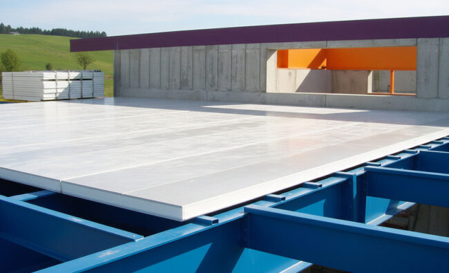 Flat Insulated Roof Panel 3