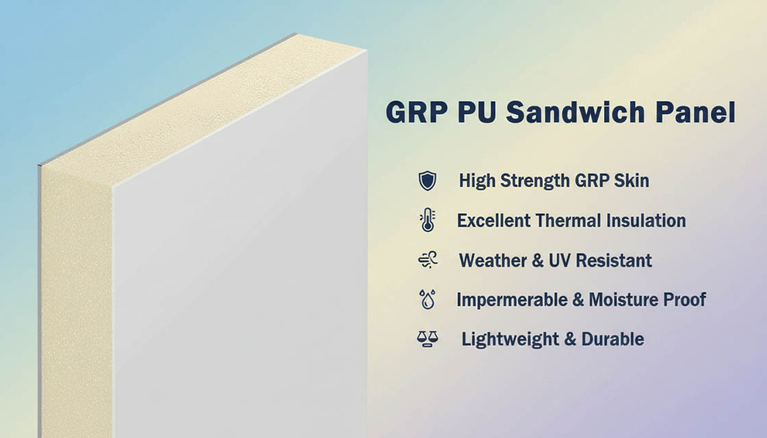 GRP PU Sandwich Panel