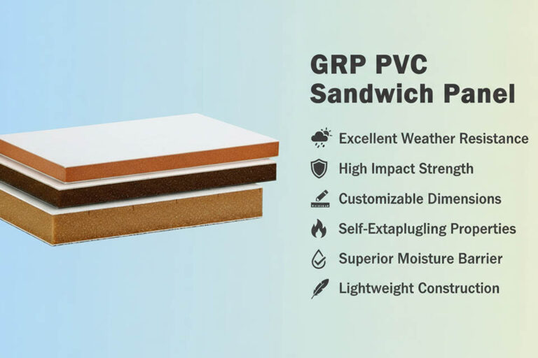 GRP PVC Sandwich Panel