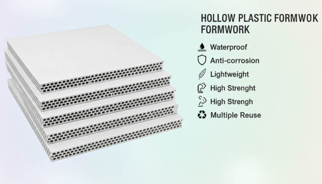 Hollow Plastic Formwork