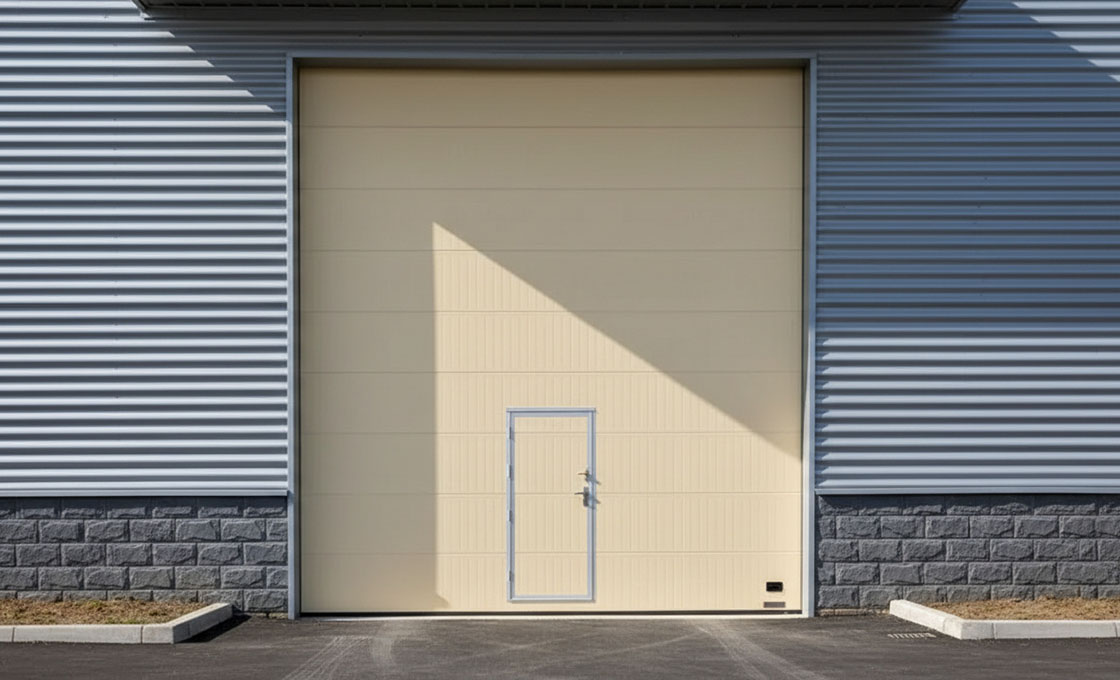 Insulated Overhead Door Panel