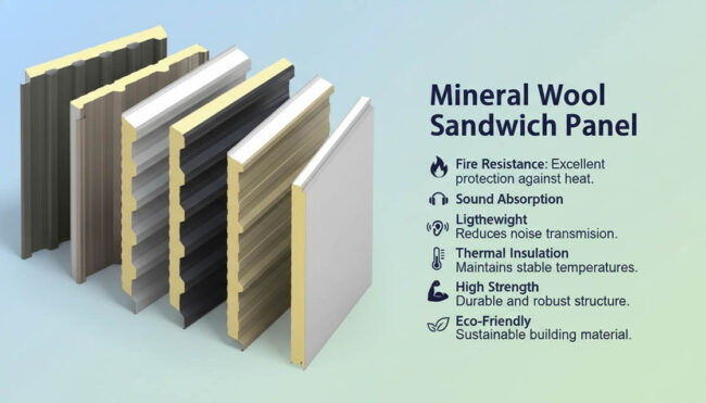 Mineral Wool Sandwich Panel