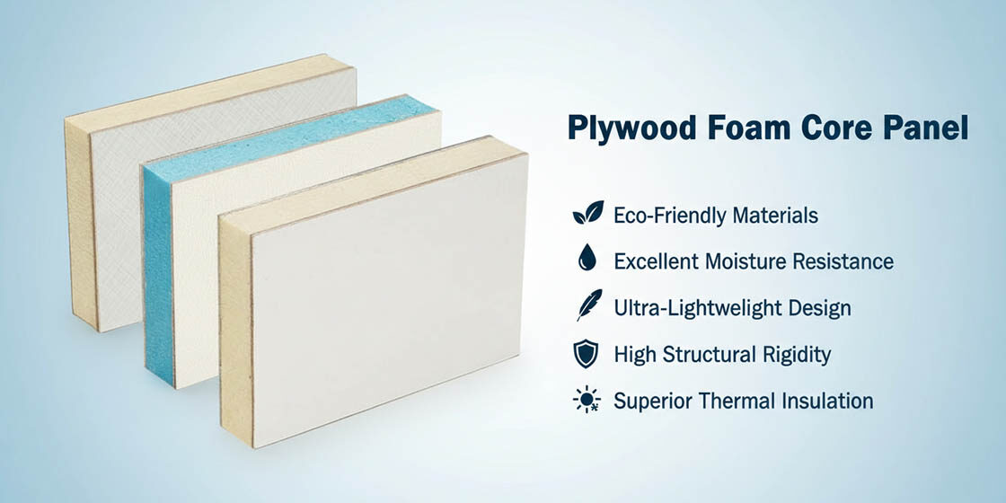 Plywood Foam Core Panel