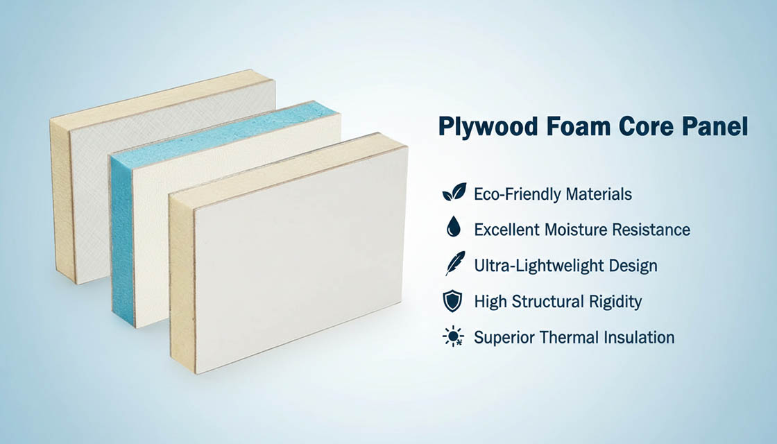 Plywood Foam Core Panel