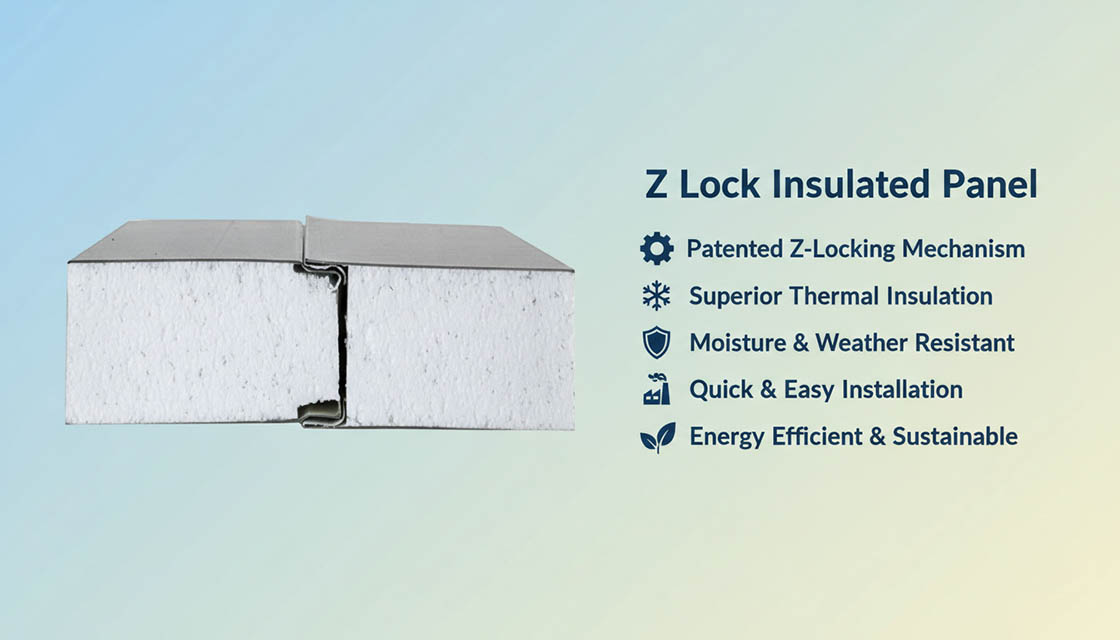 Z Lock Insulated Panel