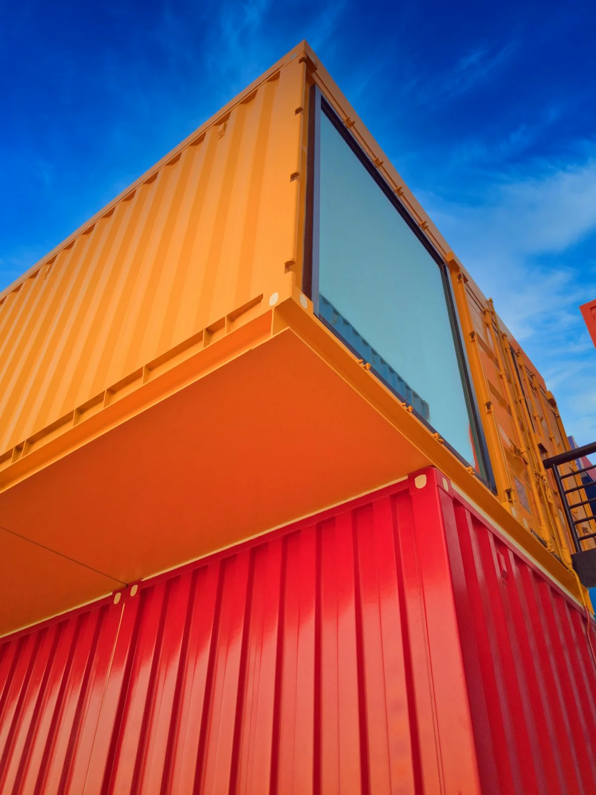 Container House Connecting Multiple Containers