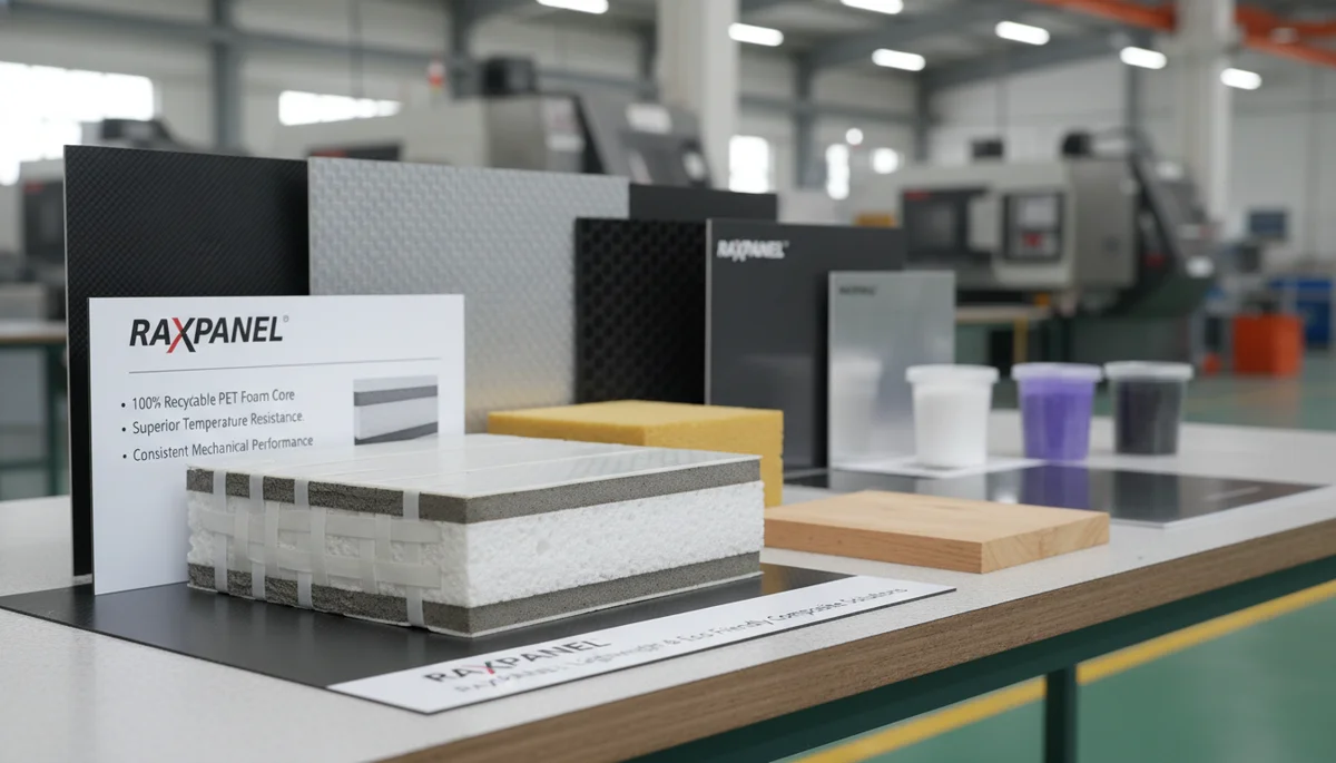 PET Foam Core vs PVC and Balsa